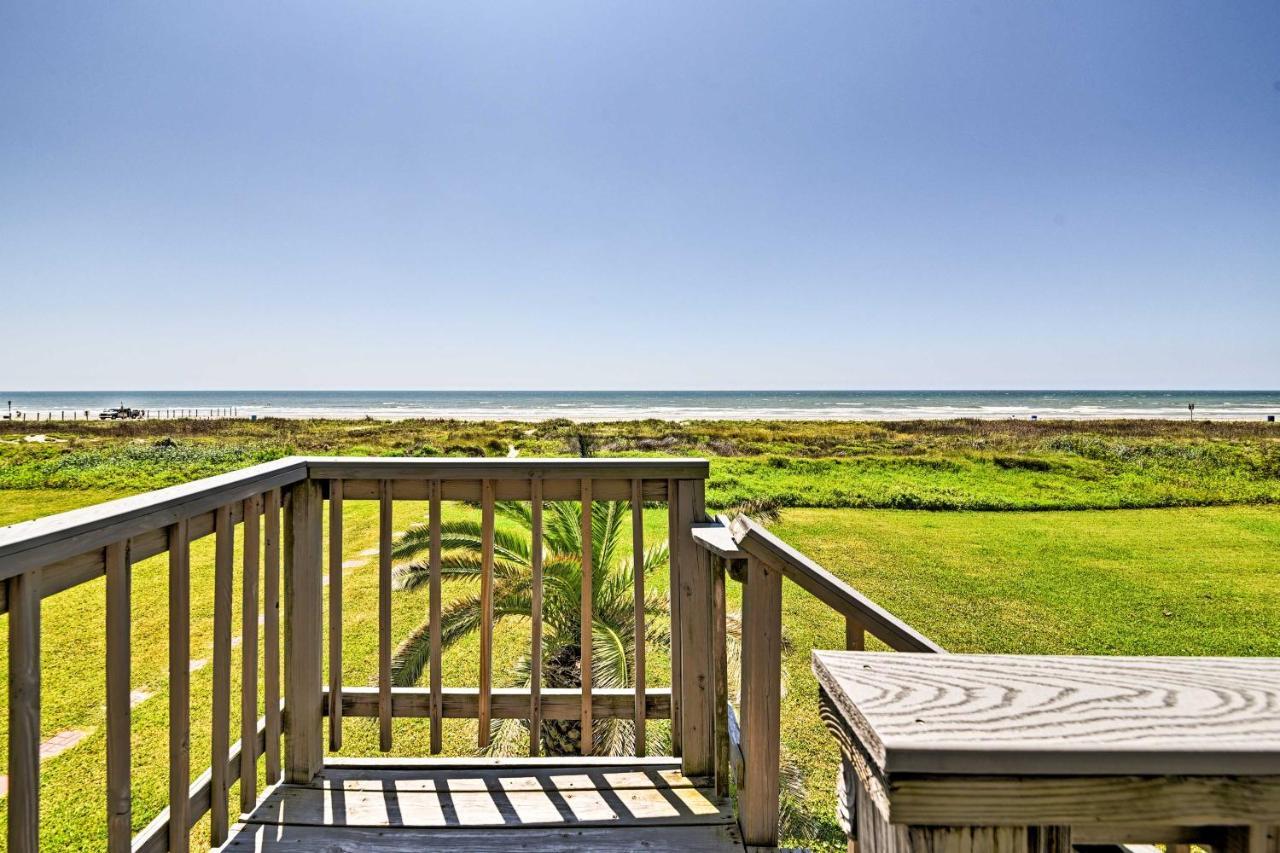 Galveston Beach House With Private Deck And Gulf Views Exterior foto